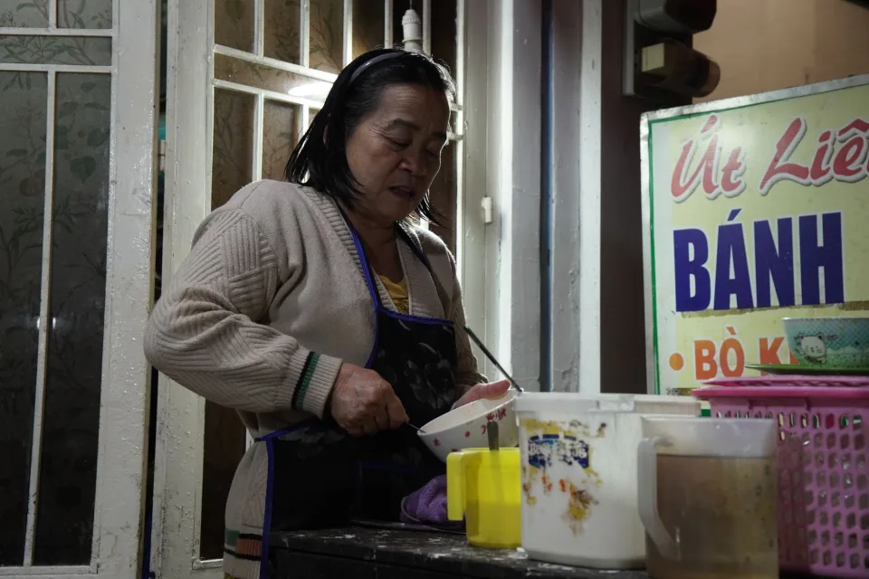 Bàn nướng đông khách tại Trần Thị Thanh